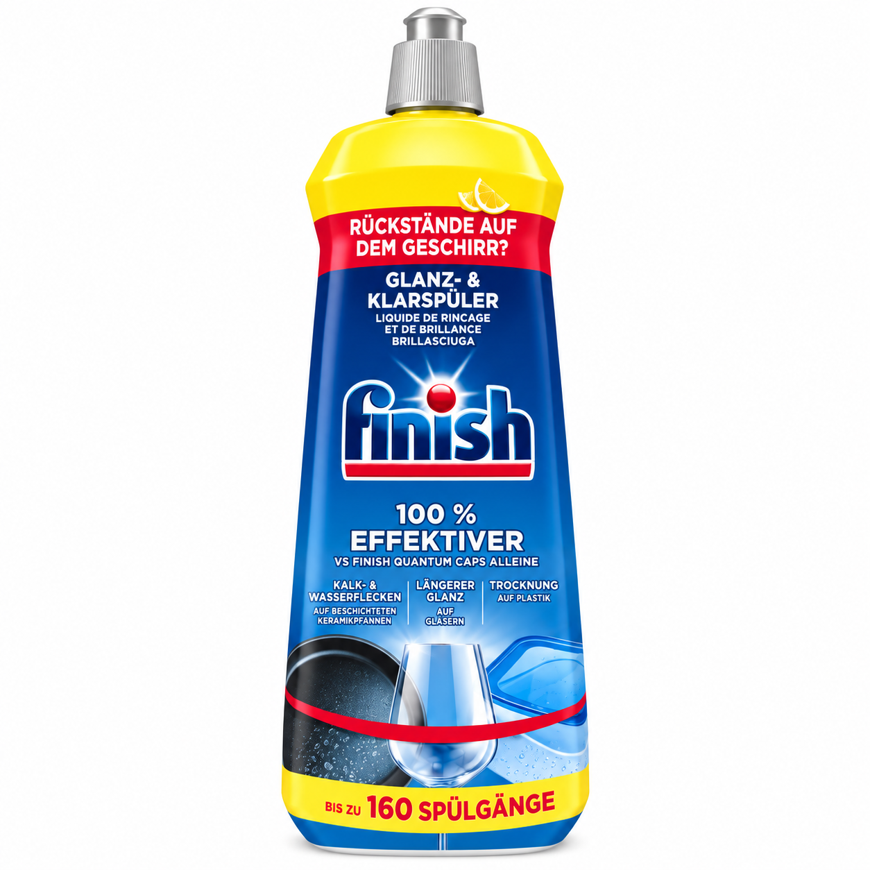 Finish Płyn Nabłyszczający Lemon 800 ml Finish Płyn Nabłyszczający Lemon 800 ml